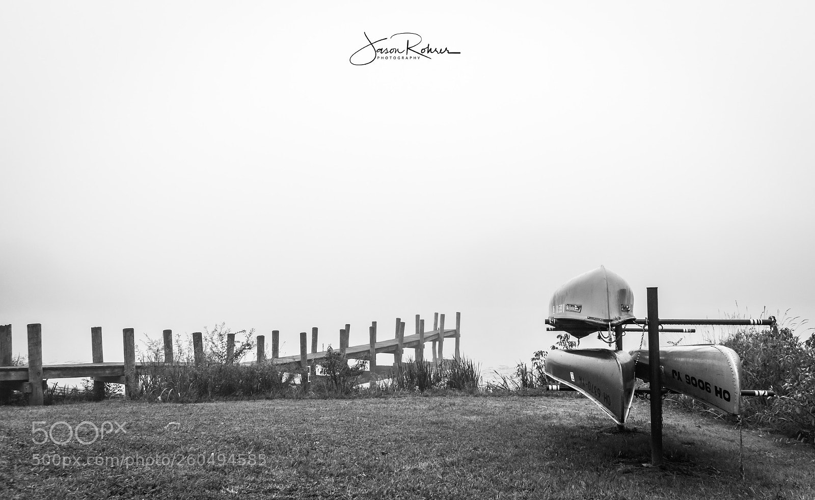Canon EOS 60D sample photo. Canoes and fog photography