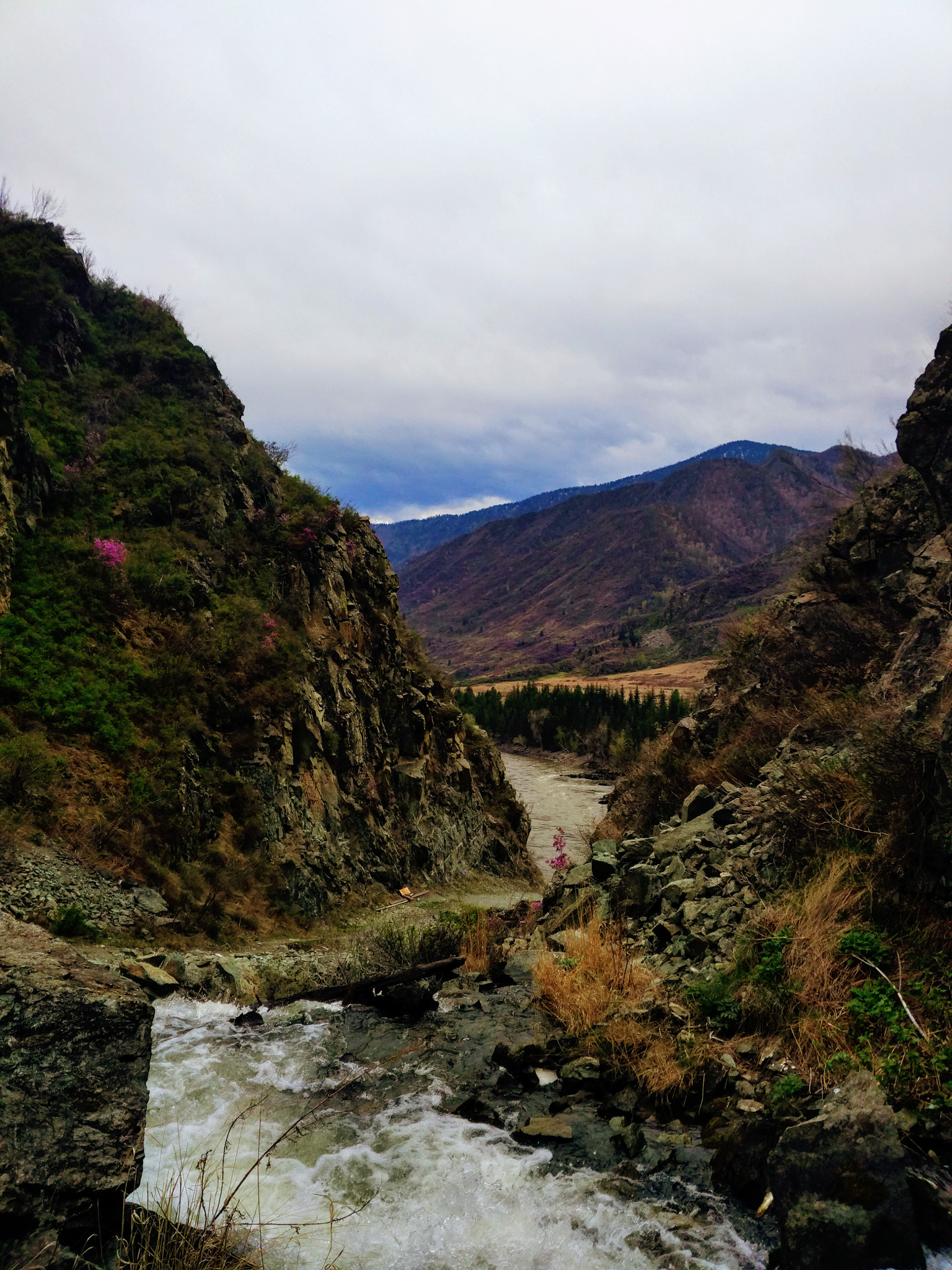 Xiaomi Mi-4c sample photo. Mountain river photography