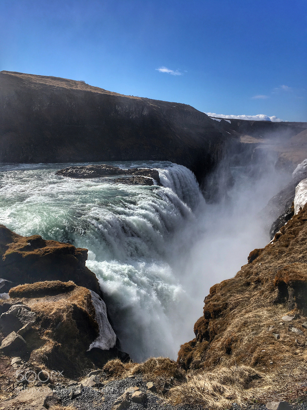 Apple iPhone SE sample photo. Waterfall photography