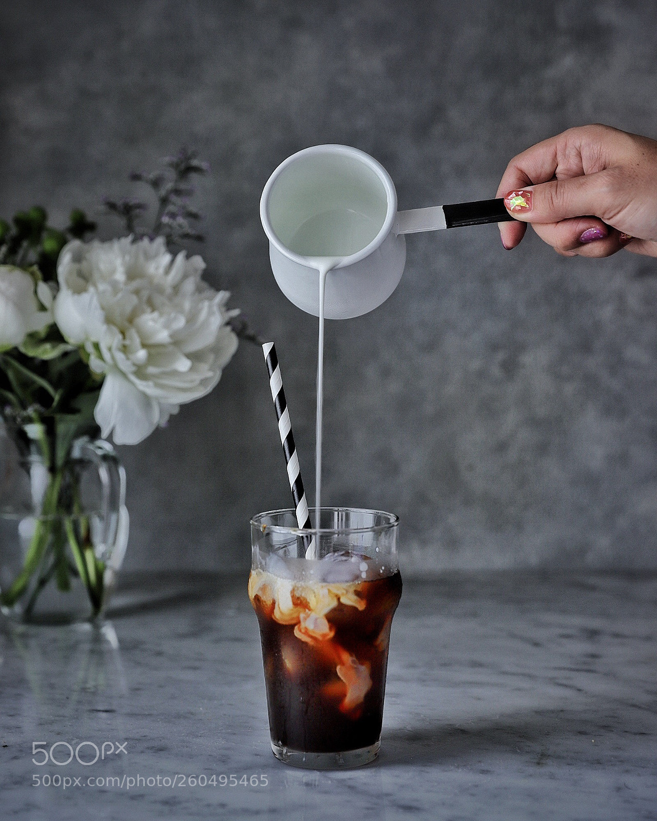 Canon EOS 6D Mark II sample photo. Ice coffee photography