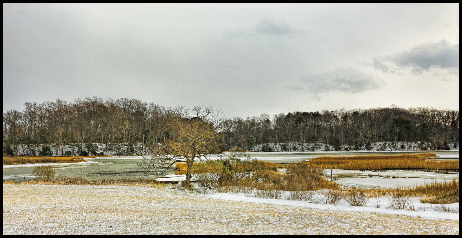 Canon EOS 6D sample photo. Snowfall at indian field photography