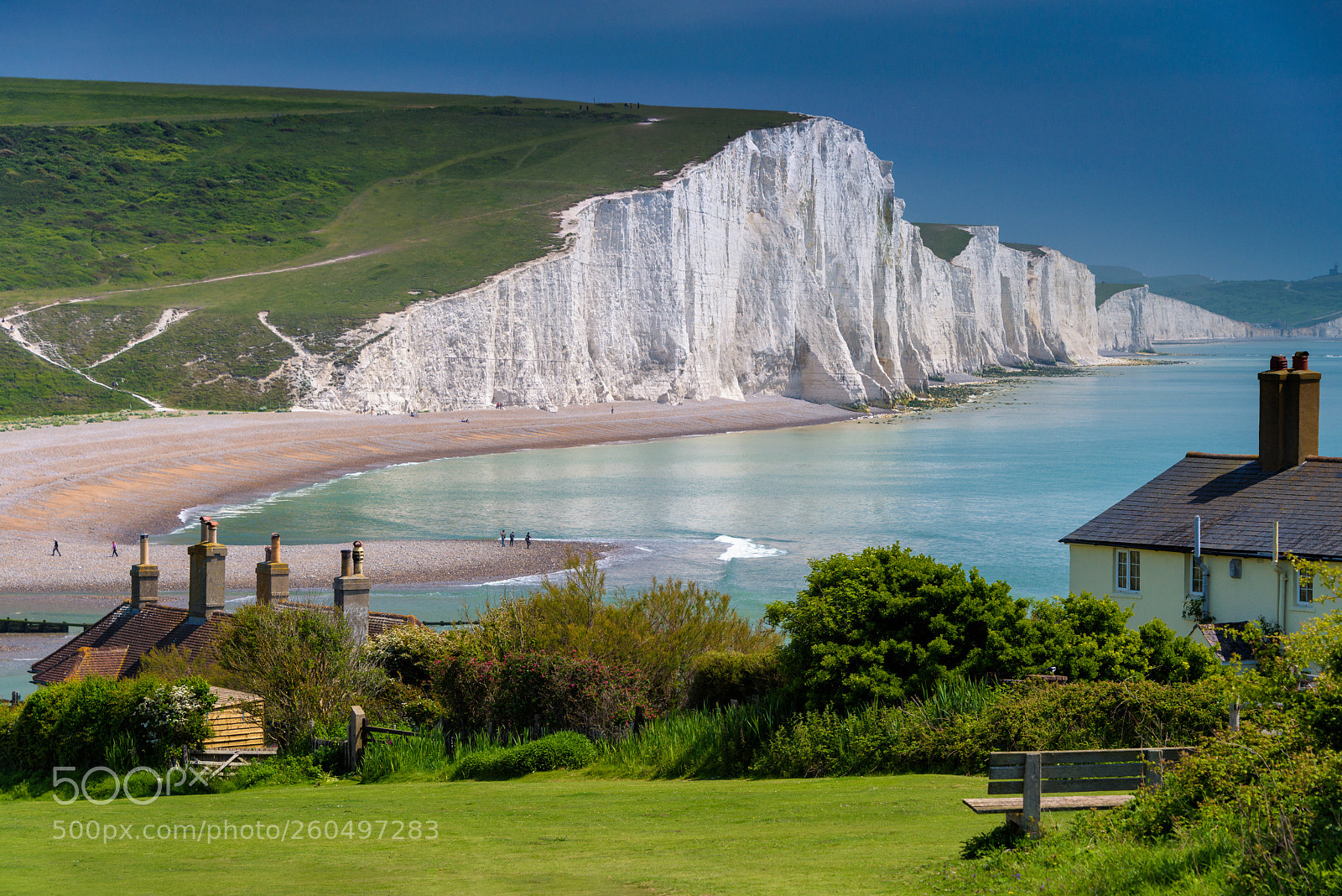 Nikon D810 sample photo. Coastguard cottage, sussex photography