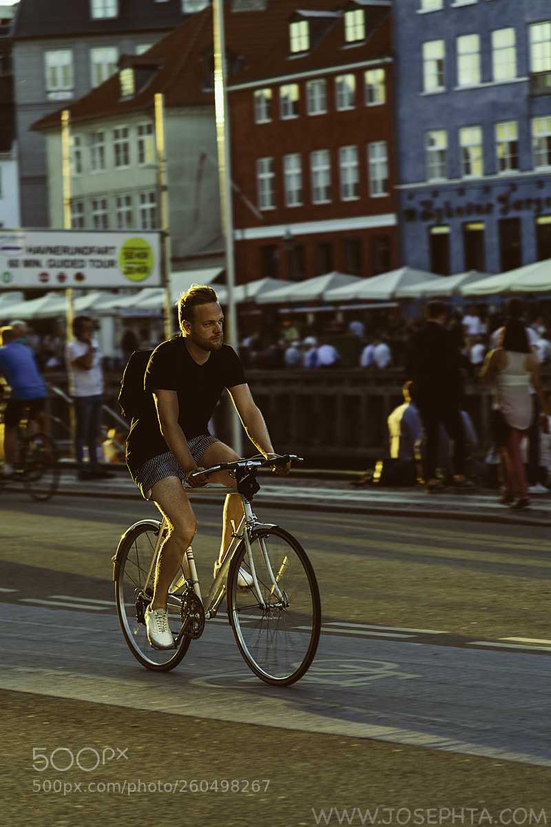 Nikon D850 sample photo. Biking along photography