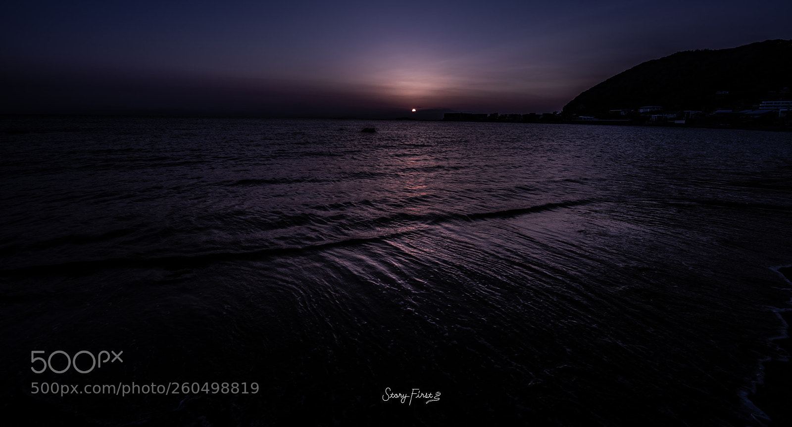 Sony a7R III sample photo. Sunset photography