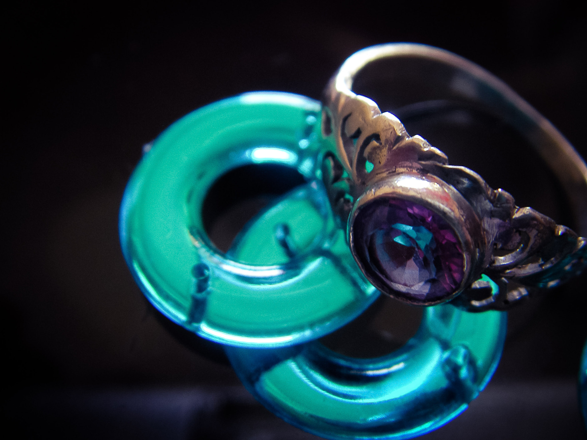 SANYO E60 sample photo. My granny's ring. photography