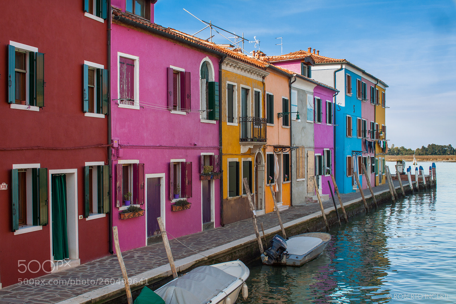 Canon EOS 50D sample photo. Rainbow houses - burano photography