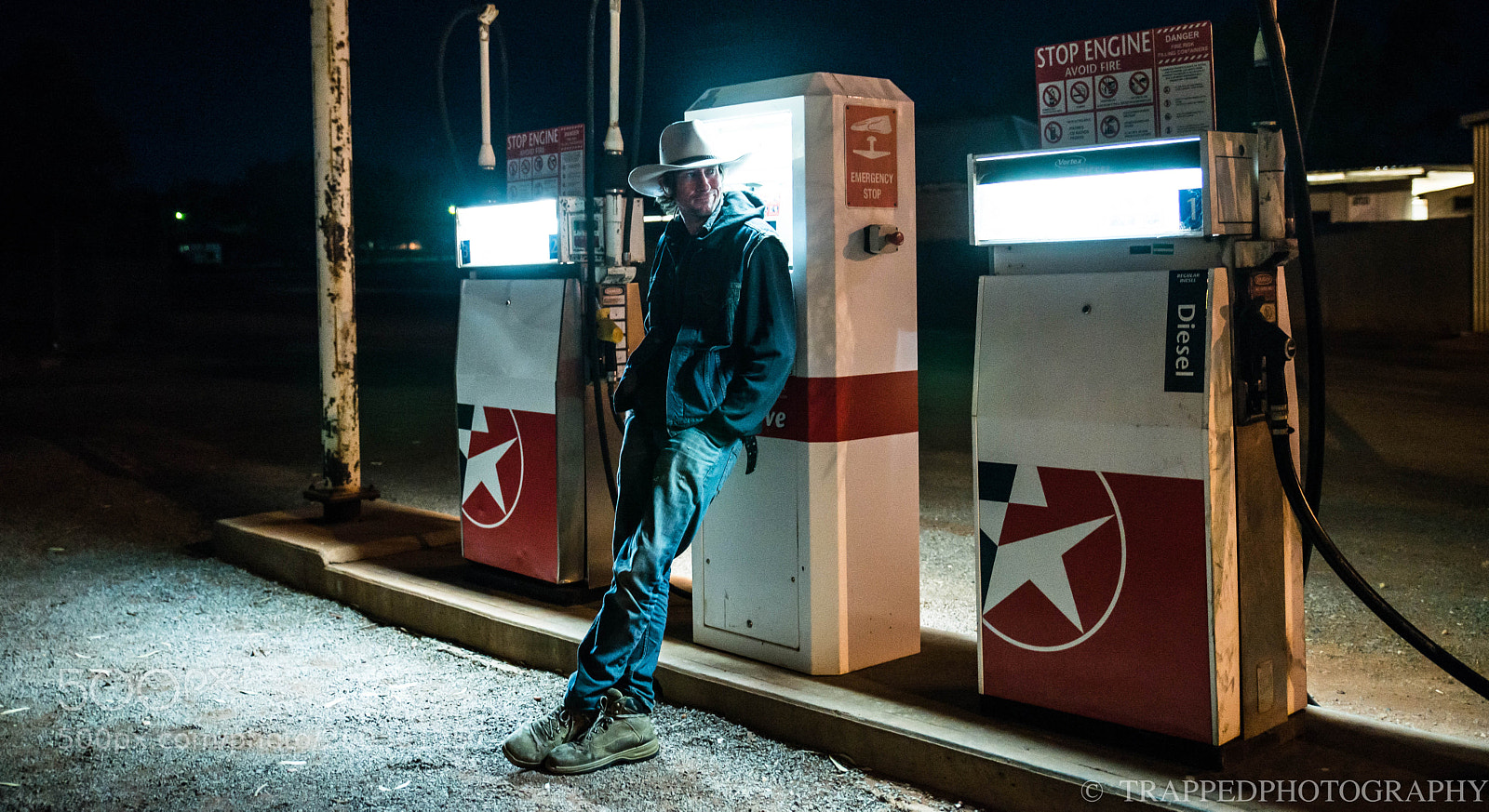 Nikon D610 sample photo. Caltex cowboy photography