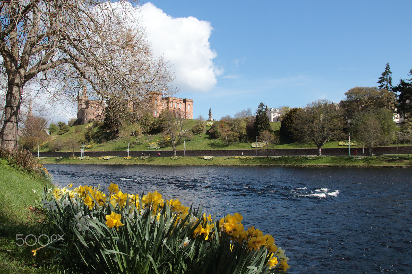 Canon EOS 7D Mark II sample photo. Inverness castle & river ness photography