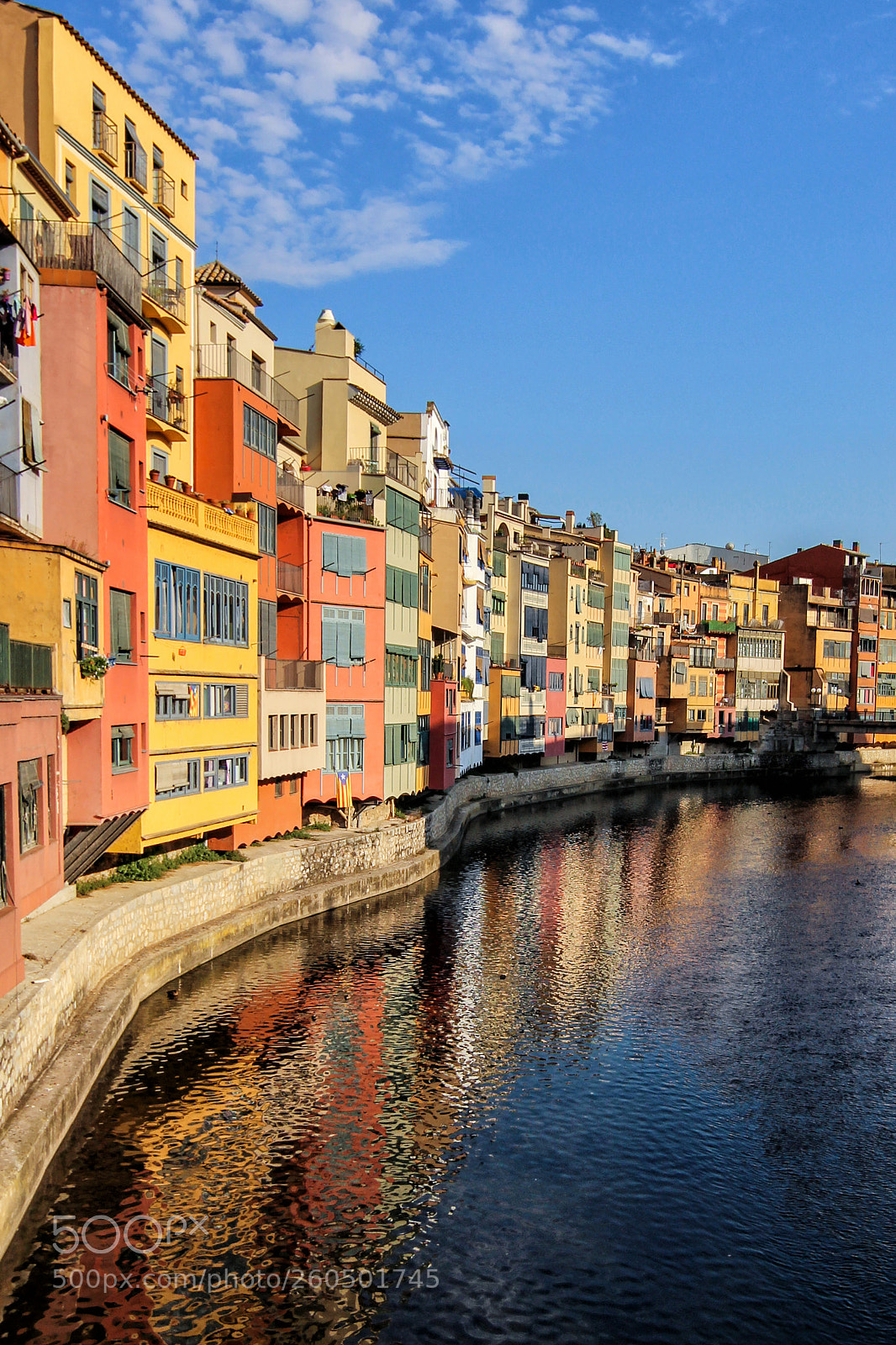 Canon EOS 700D (EOS Rebel T5i / EOS Kiss X7i) sample photo. Girona waterfront photography