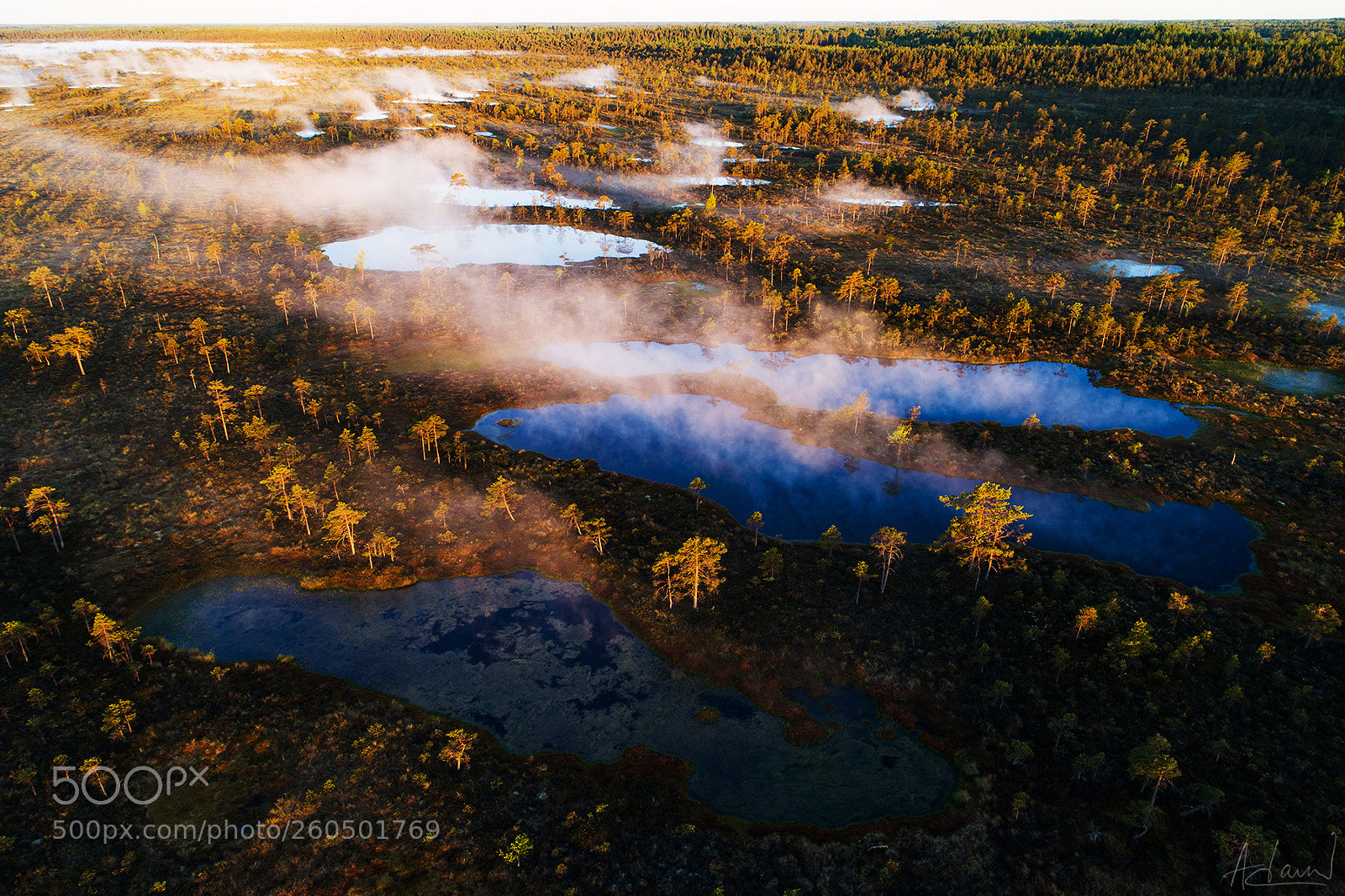 DJI FC6310 sample photo. Land of bogs and photography