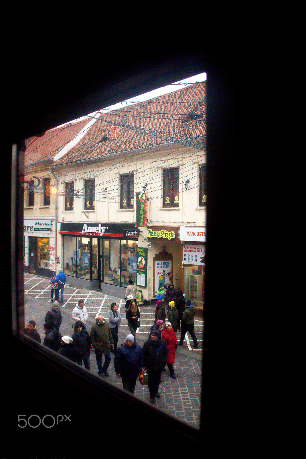 Sony Alpha a3000 sample photo. People behind window photography