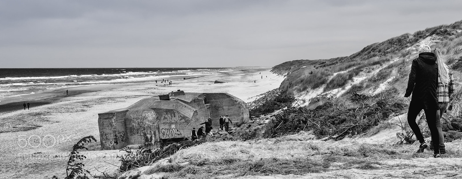 Sony SLT-A55 (SLT-A55V) sample photo. Søndervig coastline 3 photography
