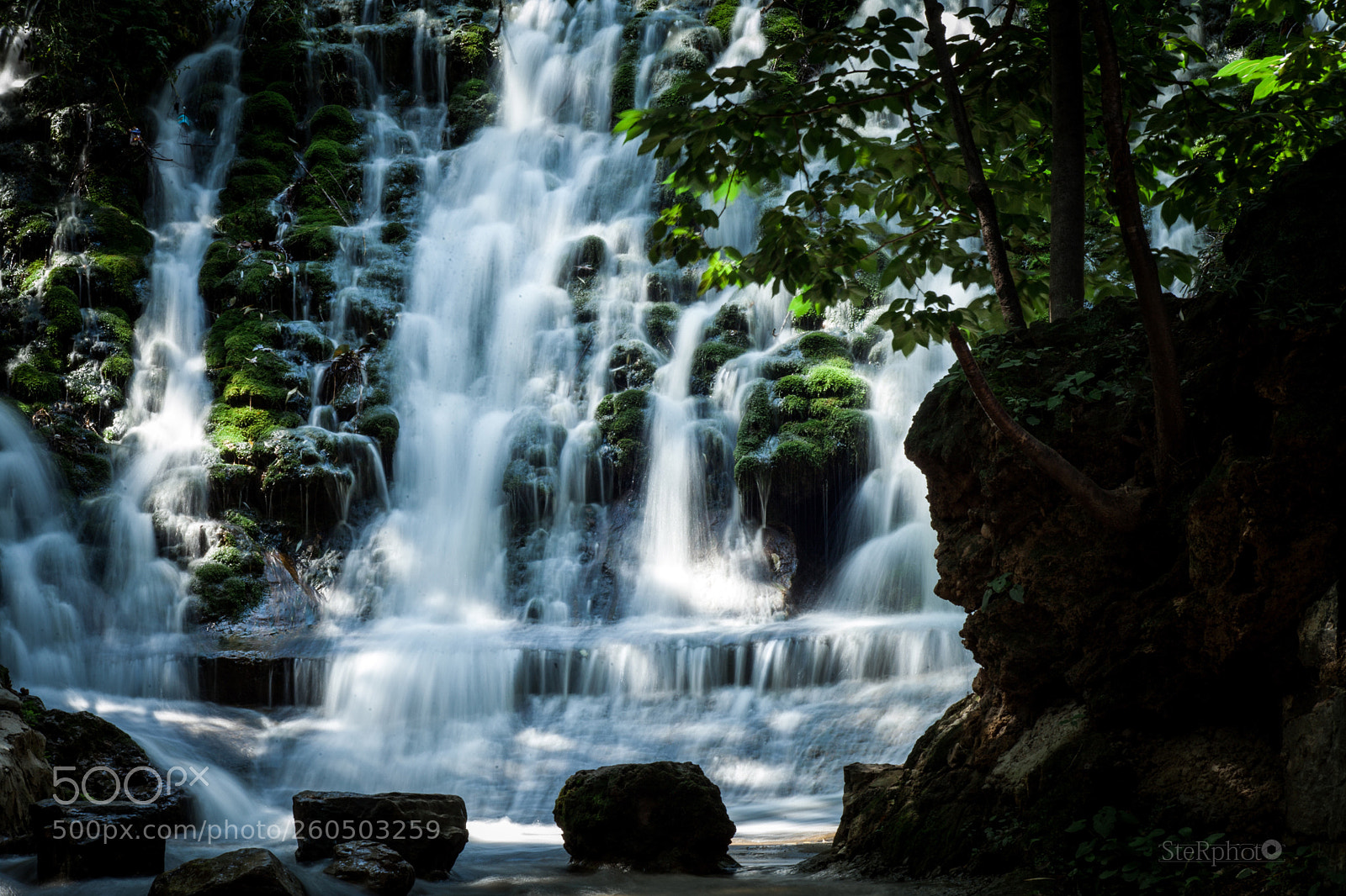Canon EOS 5D Mark II sample photo. Marvelous waterfall. photography
