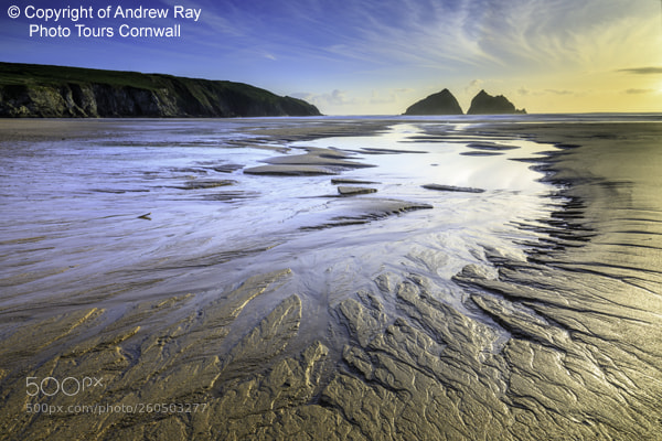 Canon EOS 5D Mark IV sample photo. Sand patterns on holywell photography