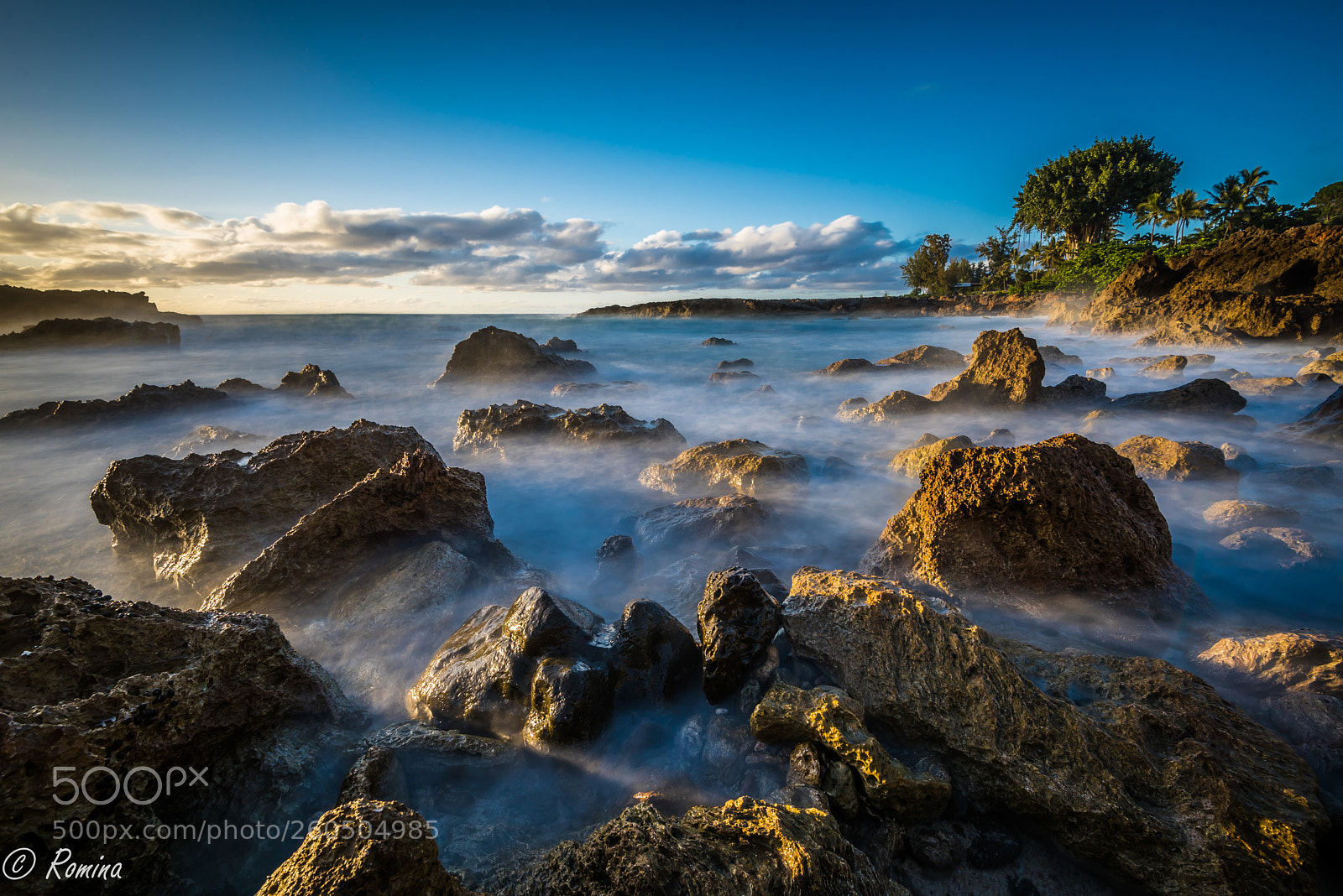Nikon D750 sample photo. Mist over lava rocks photography