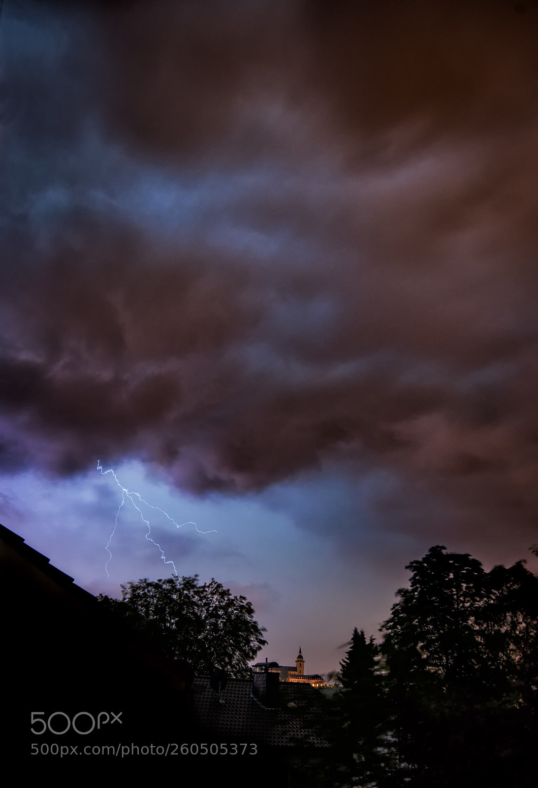 Nikon D750 sample photo. Thunderstorm photography