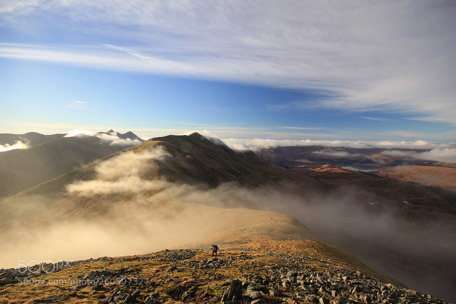 Canon EOS 60D sample photo. Climbing above the mist photography