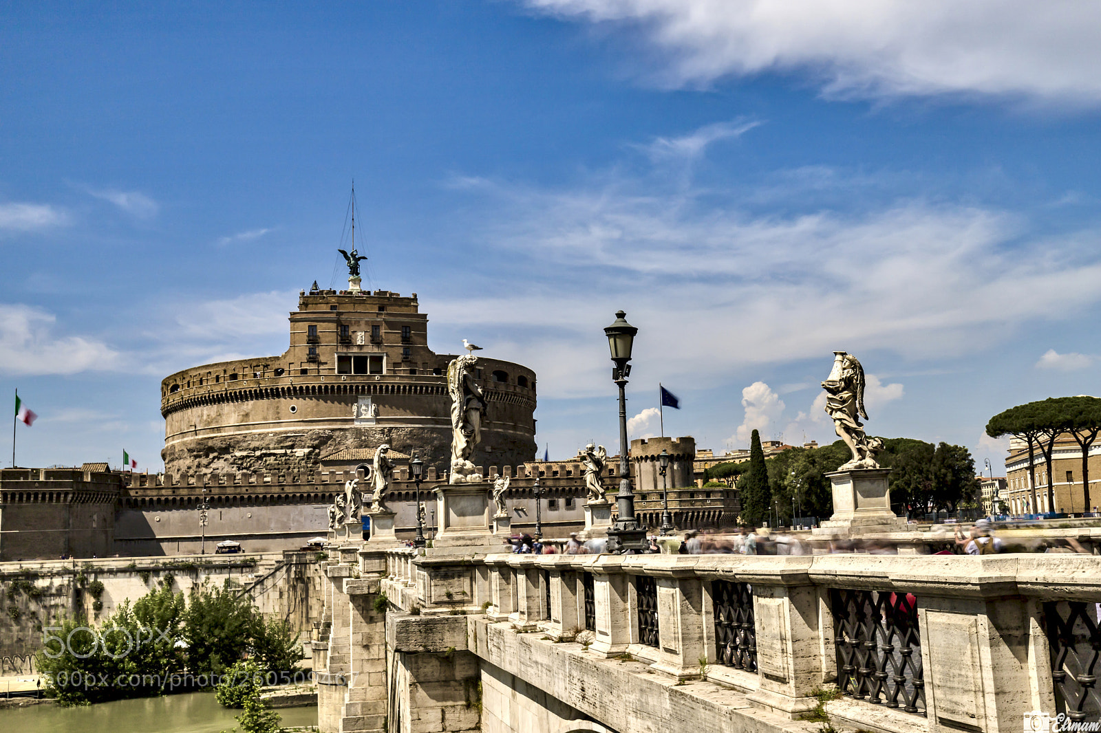 Canon EOS 6D Mark II sample photo. Castel sant'angelo photography