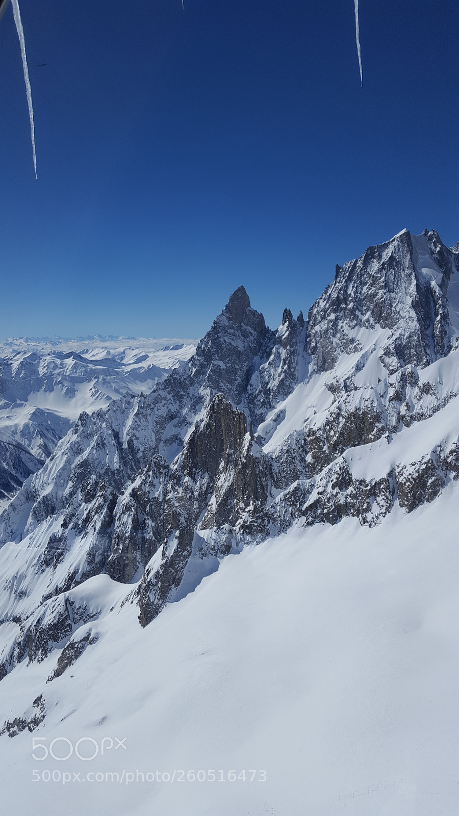 Samsung GALAXY S6 edge sample photo. Snowy mountain peek photography