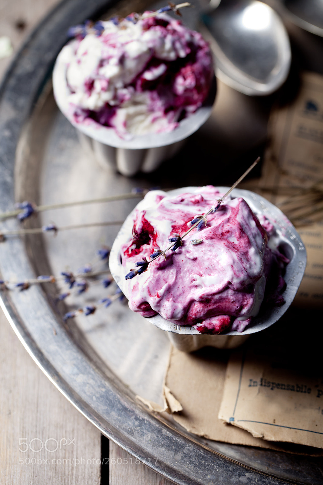 Canon EOS 5D Mark II sample photo. Berry ice cream with photography
