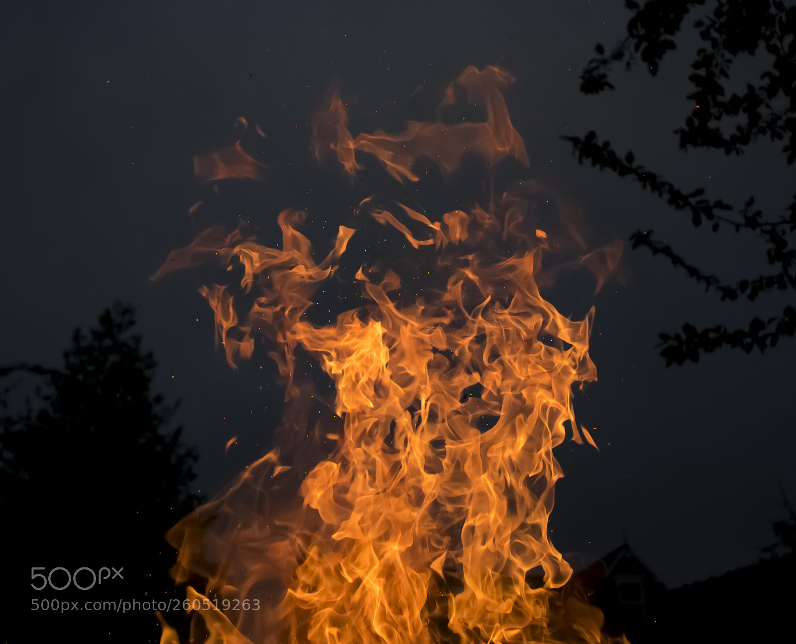Nikon D3400 sample photo. Fire photography