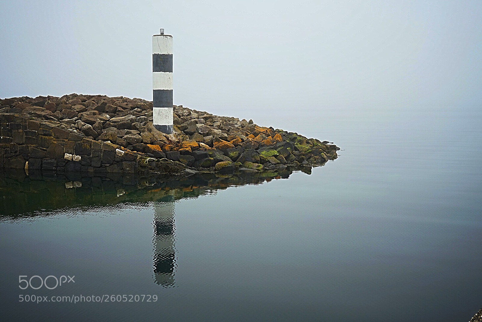 Sony a7 sample photo. Harbour fog photography