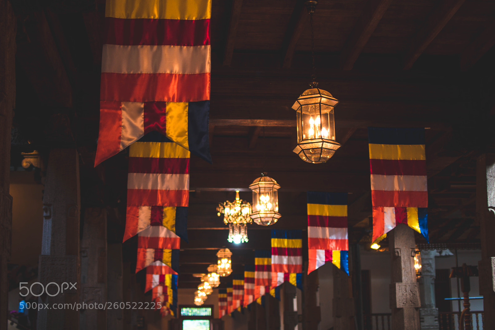 Nikon D7500 sample photo. Flags with lighting photography