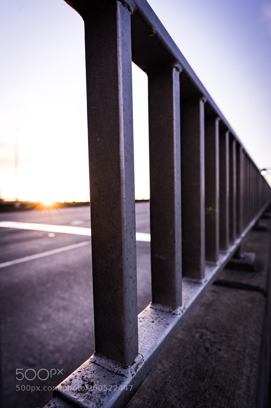 Sony a7 III sample photo. Sunrise on the bridge photography
