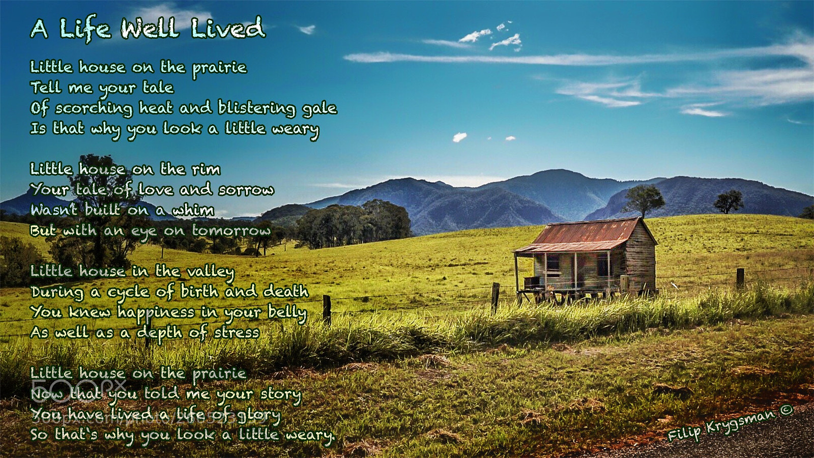 Sony a6300 sample photo. A life well lived photography