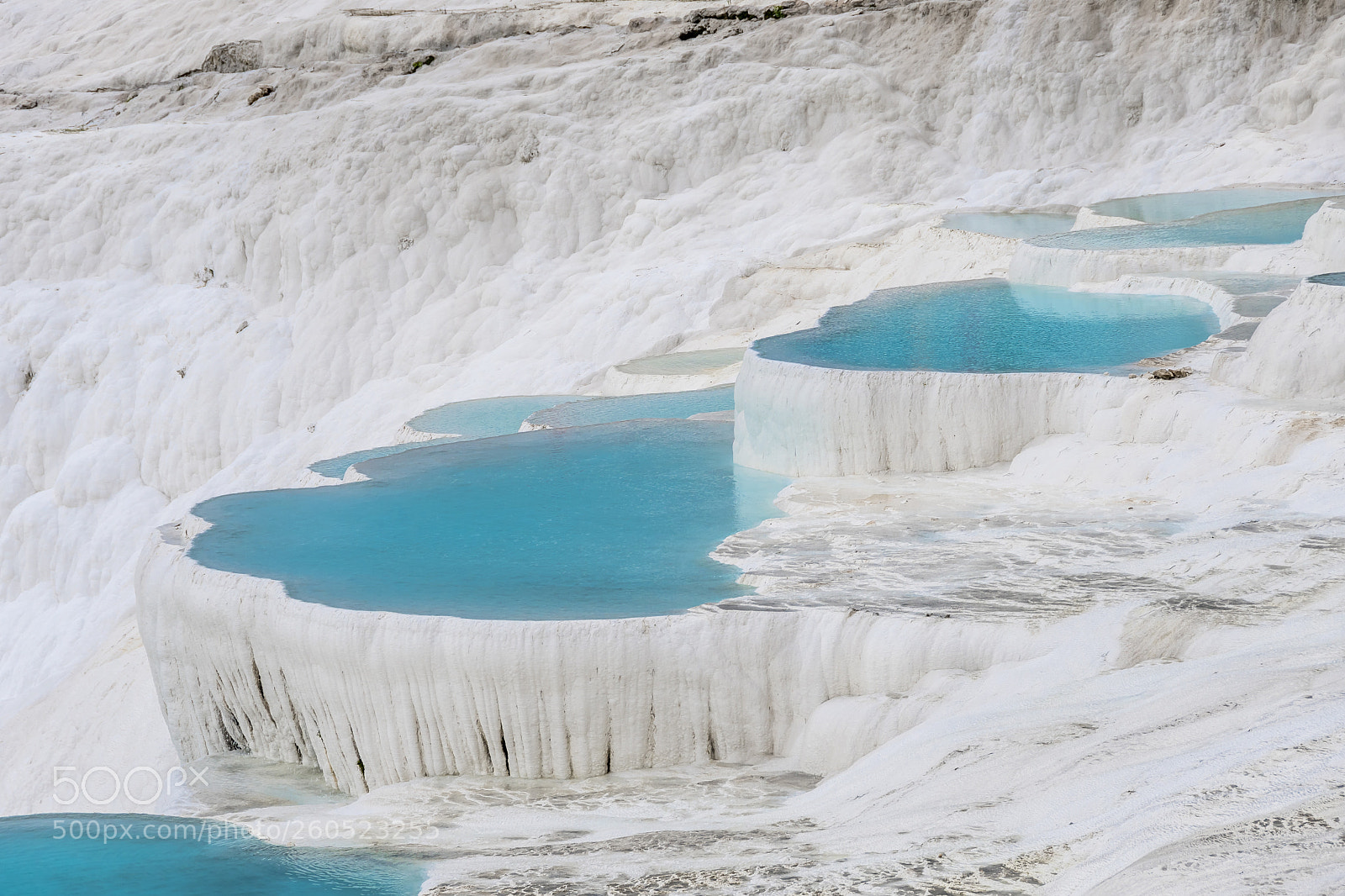Nikon D500 sample photo. Pamukkale hot springs in photography