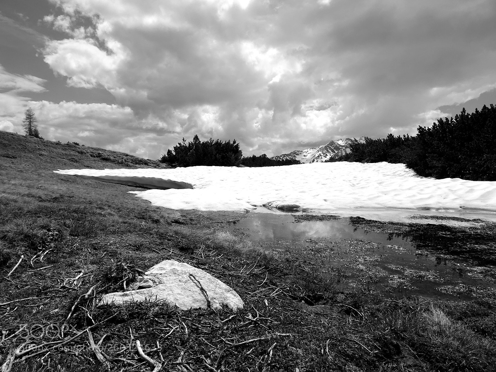 Sony DSC-HX60V sample photo. Landschaft s/w... photography