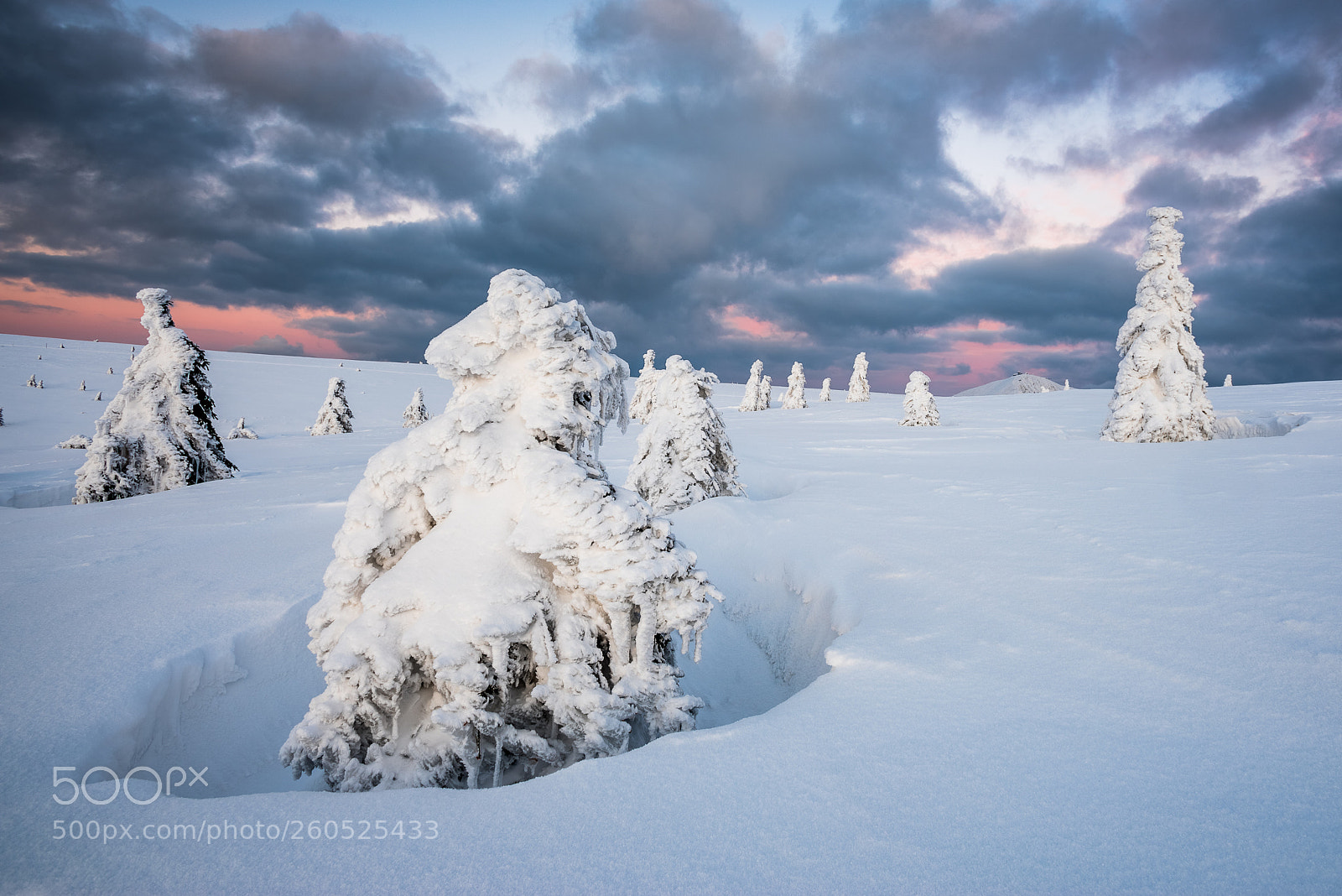 Nikon D750 sample photo. Sunset in krkonoše photography