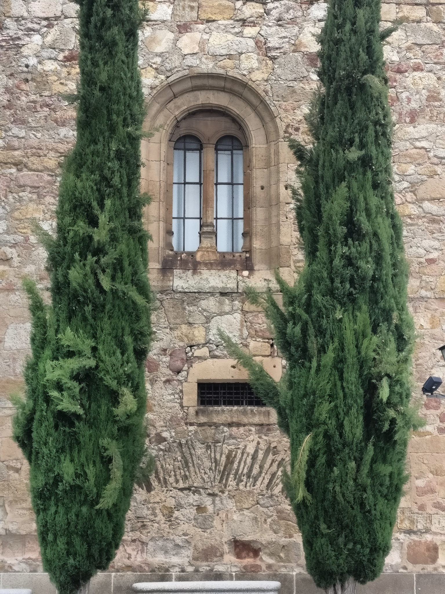 OnePlus A3003 sample photo. Windows and trees photography