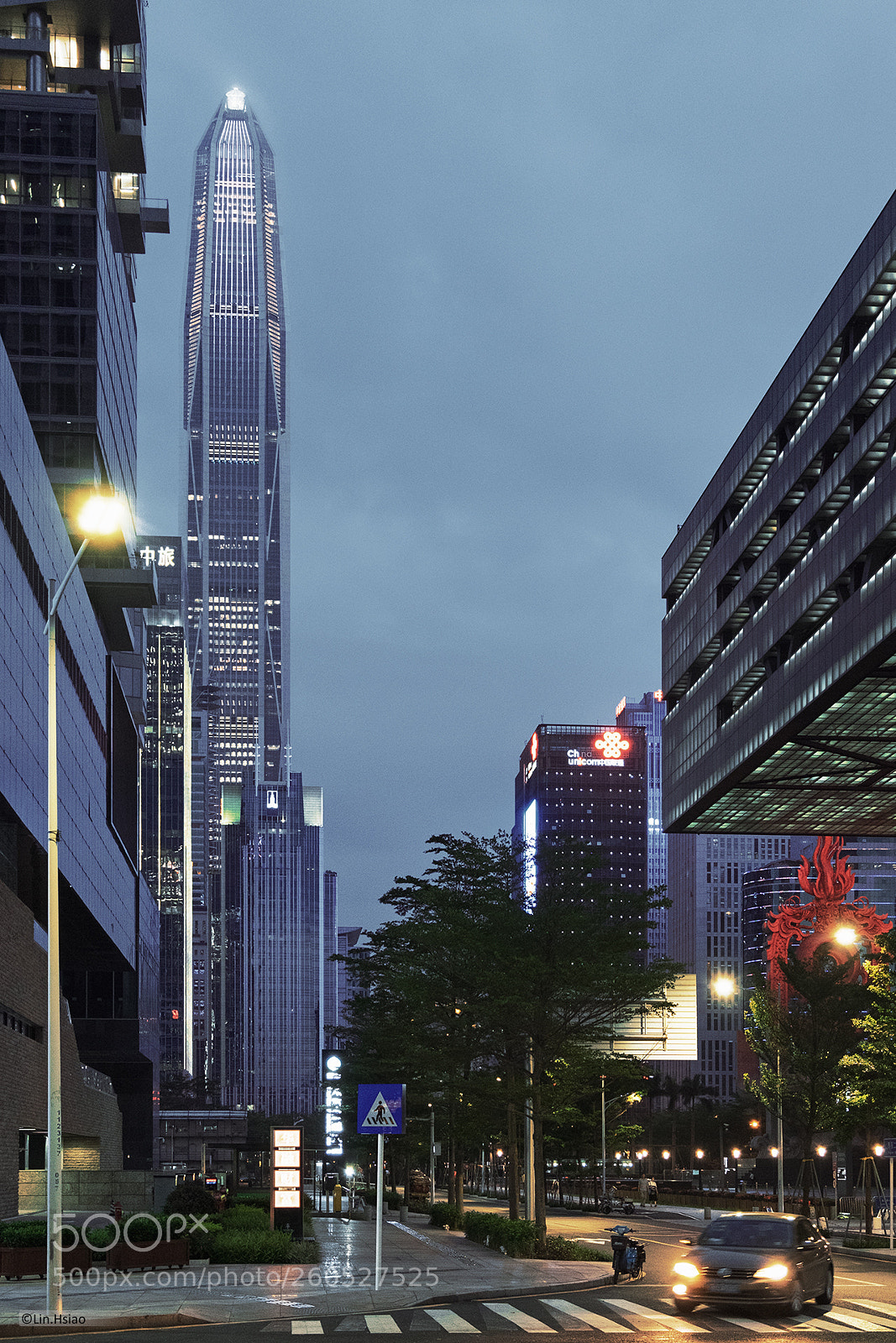 Fujifilm X-E2 sample photo. Streetscape of shenzhen (china) photography