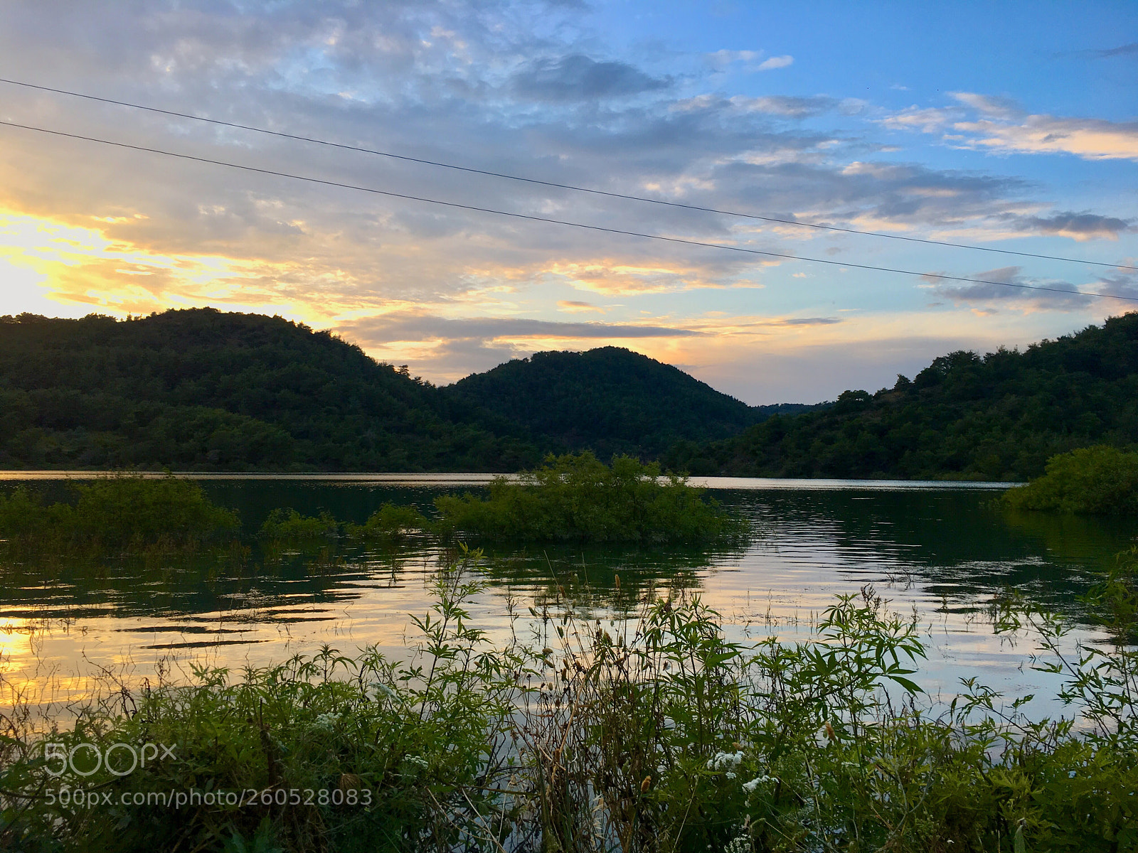 Apple iPhone 6s sample photo. Sunset at mashqita lake photography