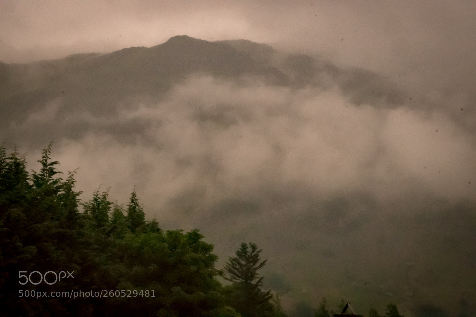 Sony SLT-A58 sample photo. Misty mountain photography