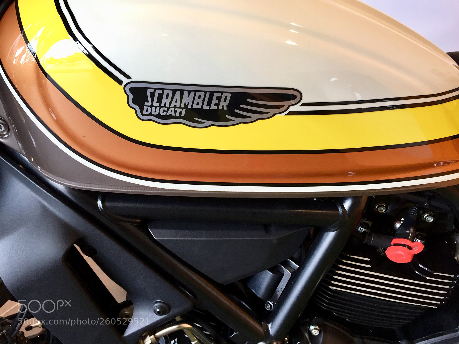 Apple iPhone 6 sample photo. Ducati scrambler photography
