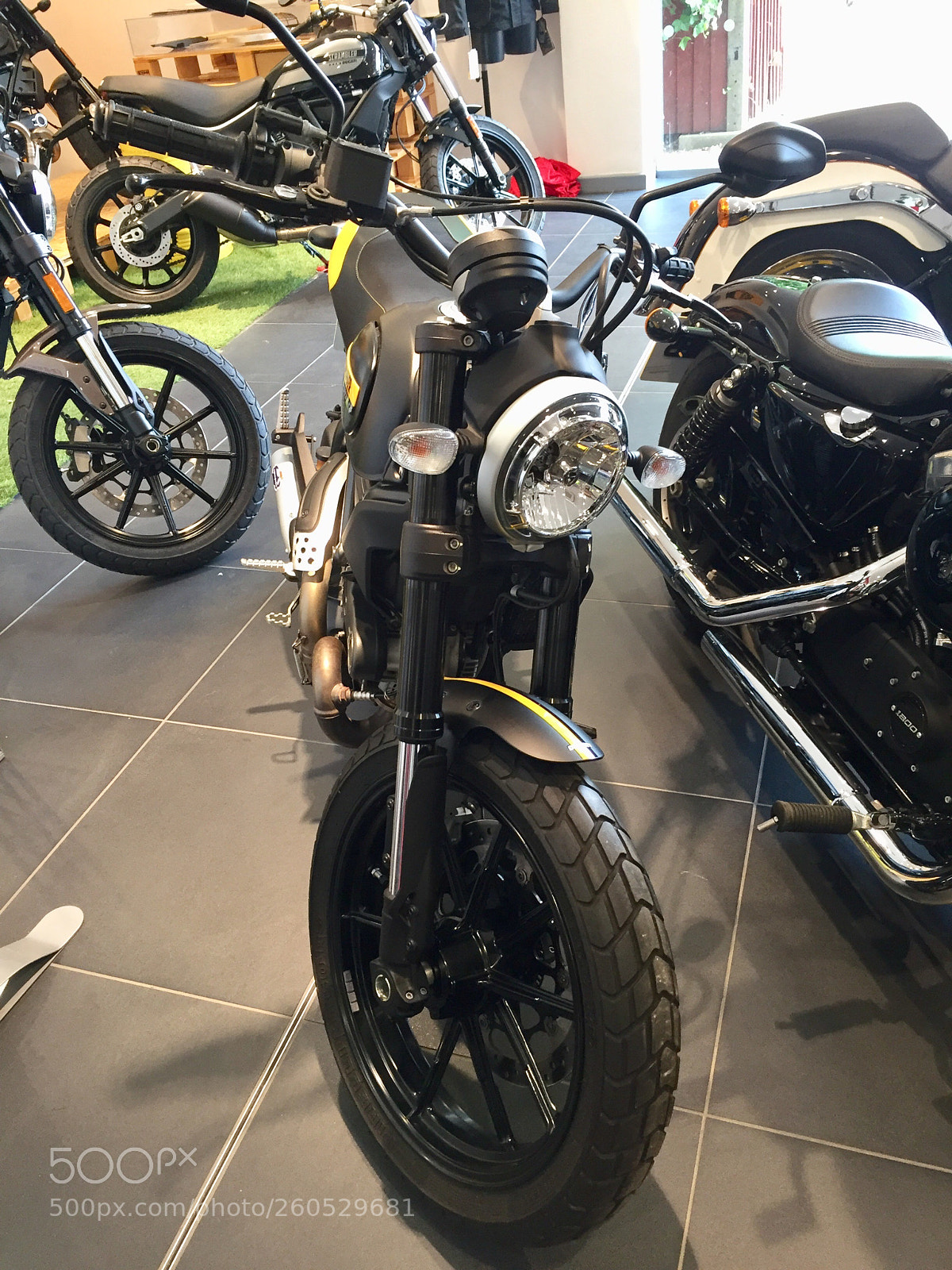 Apple iPhone 6 sample photo. Ducati scrambler photography