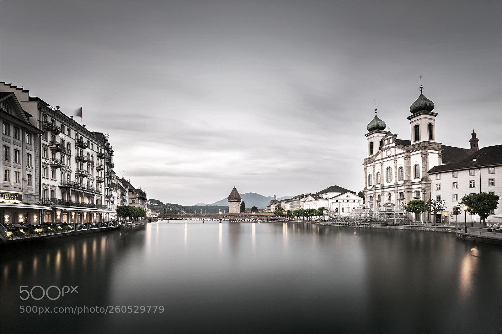 Canon EOS 5D Mark IV sample photo. Lucerne long exposed photography