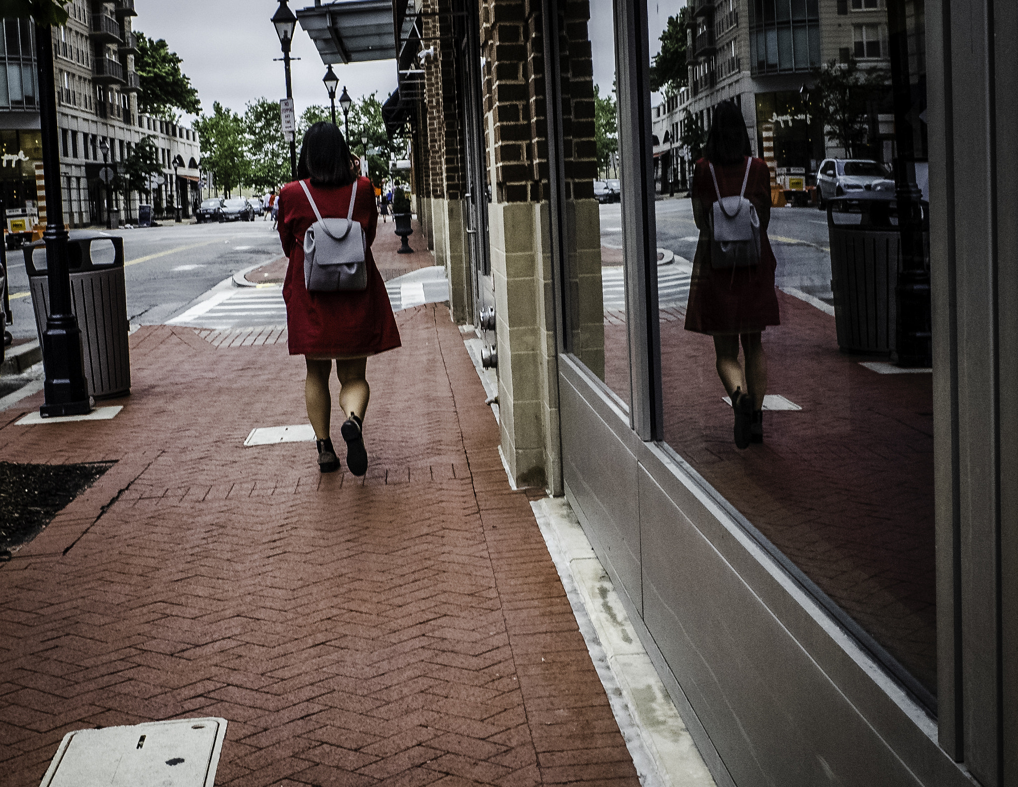 Ricoh GR II sample photo. Reflection photography