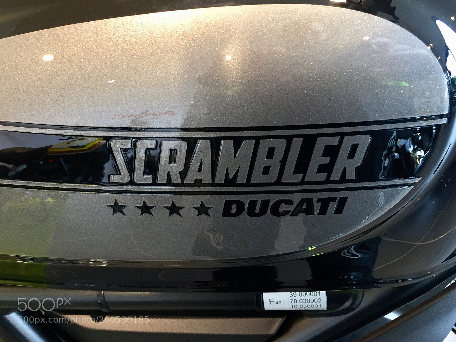Apple iPhone 6 sample photo. Ducati scrambler photography