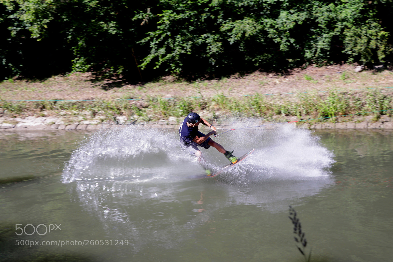 Canon EOS 80D sample photo. Wakeboard photography