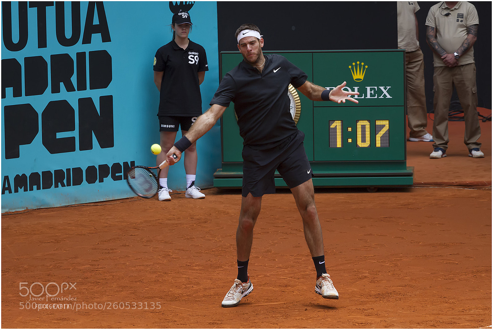 Canon EOS 7D sample photo. Del potro,master madrid 2018 photography