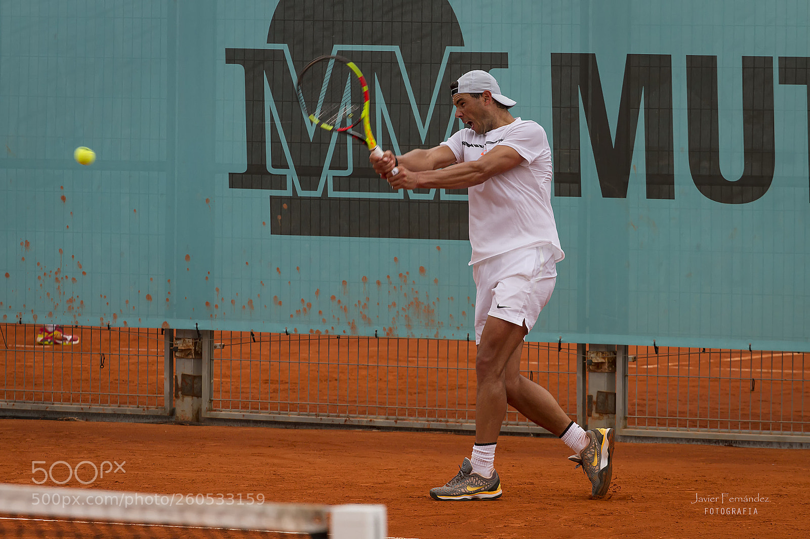 Canon EOS 7D sample photo. Rafa nadal.master madrid 2018 photography