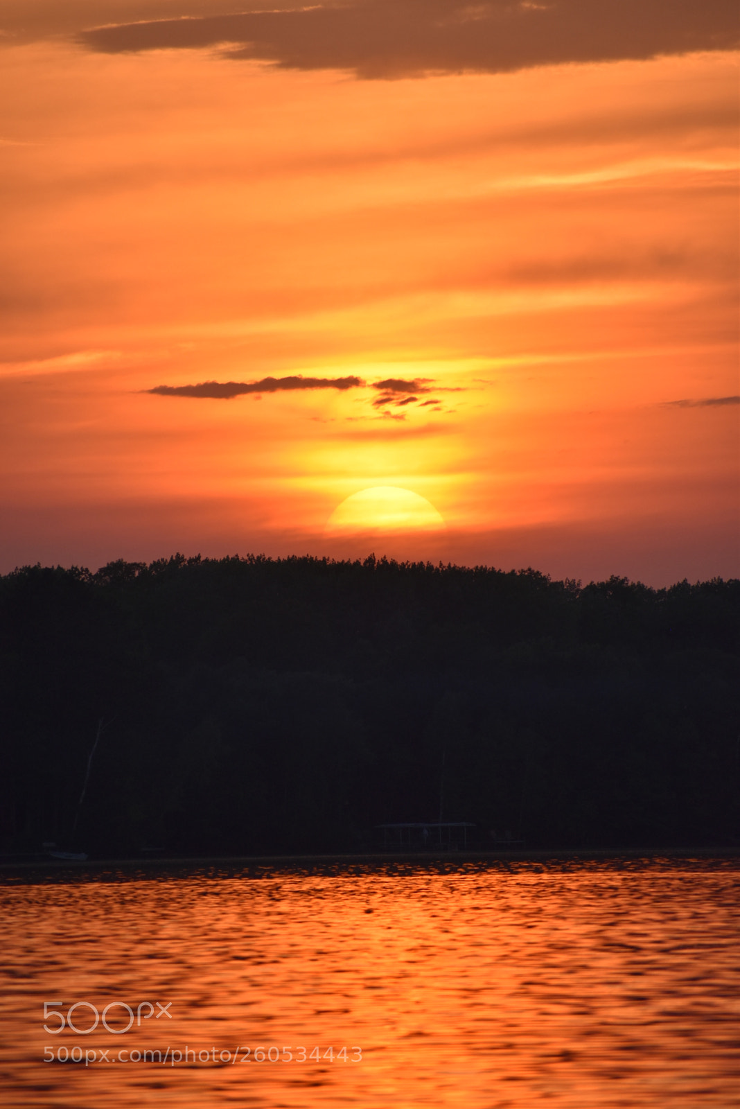 Nikon D5500 sample photo. Orange sky photography