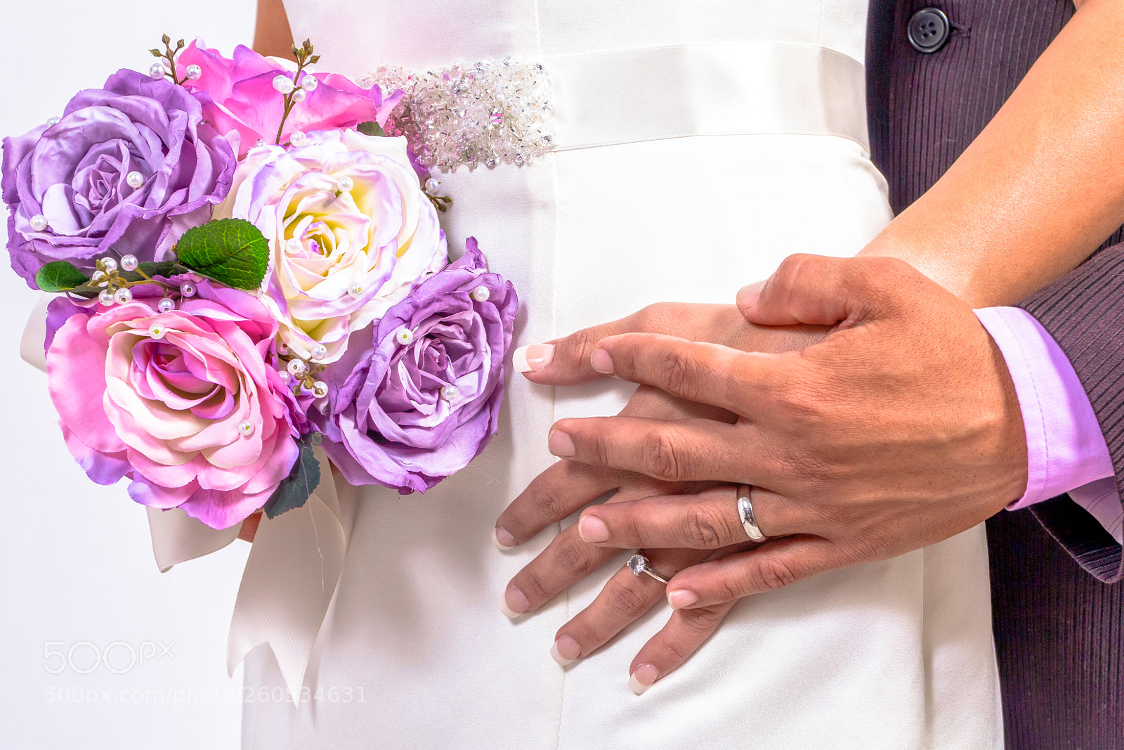 Canon EOS 700D (EOS Rebel T5i / EOS Kiss X7i) sample photo. Newly-weds using wedding rings photography