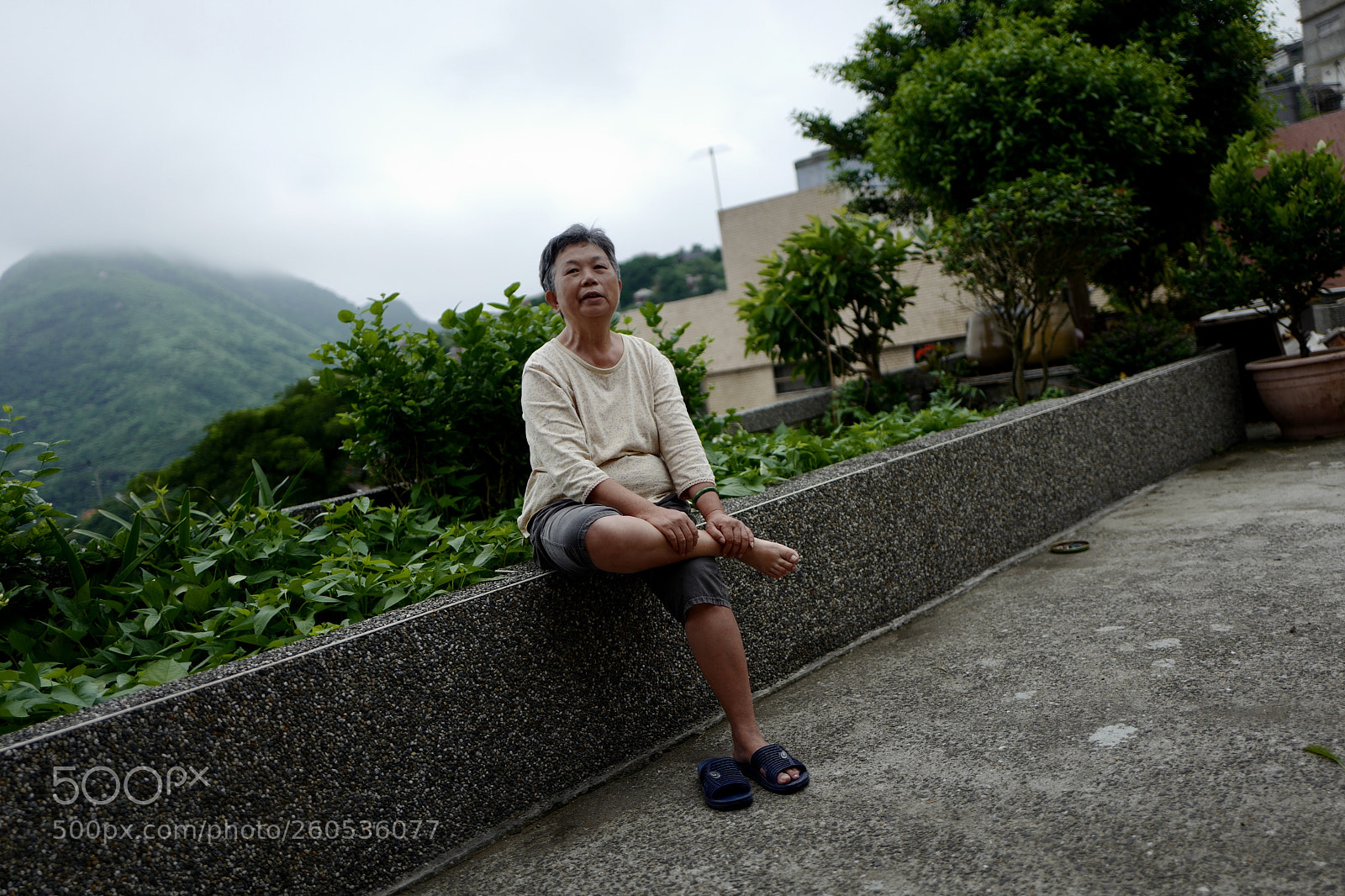 Leica Q (Typ 116) sample photo. 跟擇菜阿嬤聊天的另外一個阿嬤 photography