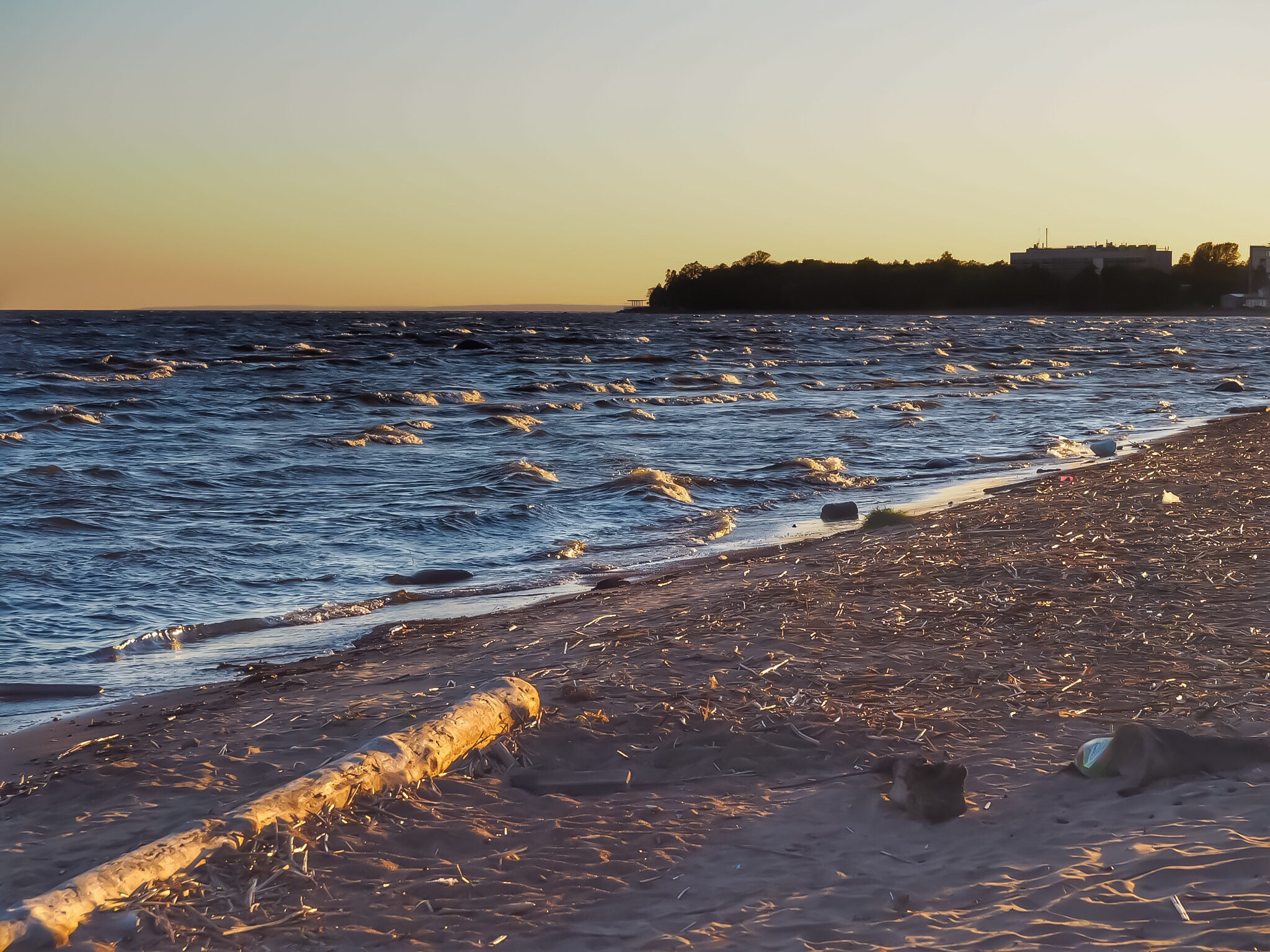 Olympus PEN E-PL7 sample photo. Storm on the gulf of finland photography