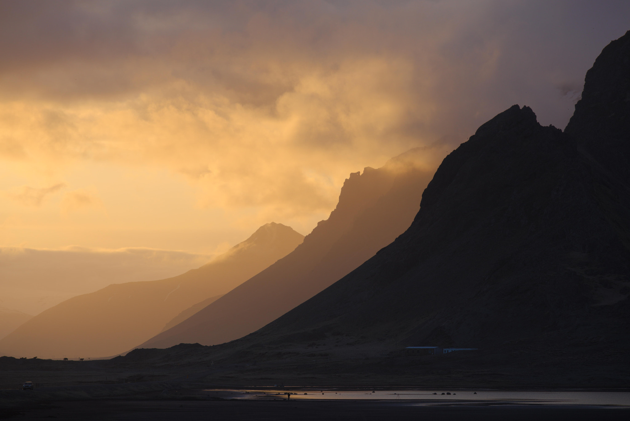 Canon EOS 6D sample photo. Vestrahorn at sunset photography