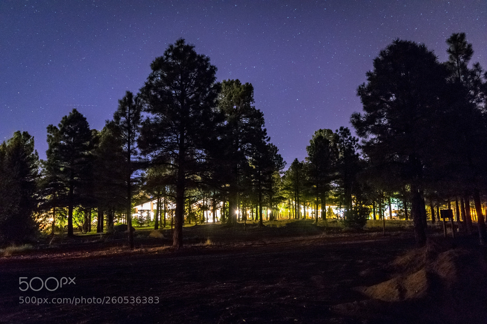 Nikon D5300 sample photo. Flagstaff by night photography
